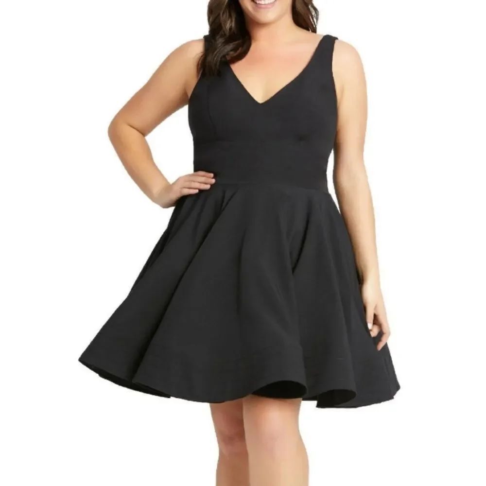 BRAND NEW ATTENTION WOMEN'S COCKTAIL SHORT FIT & FLARE DRESS